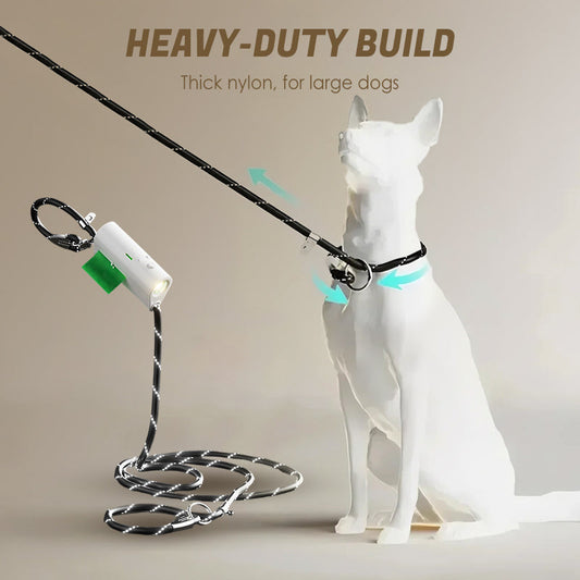 Anti-Pull Dog Leash with LED Light