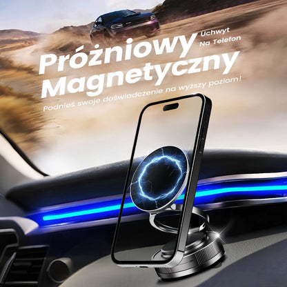🔄360° regulowany podciśnieniowy magnetyczny uchwyt na telefon📱🚗