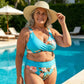 🌸🌿 Hangsúlyozd az alakod – Női virágmintás, magas derekú bikini szett (EU S-XL) – Utánvétes 🌊👙