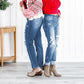 🔥Gorąca letnia wyprzedaż ✨ Bawełniane, postrzępione jeansy damskie podnoszące biodra.