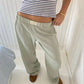 2024 Gorąca wyprzedaż 🔥 Damskie spodnie w paski Casual Relaxed Fit Straight Lounge Pants