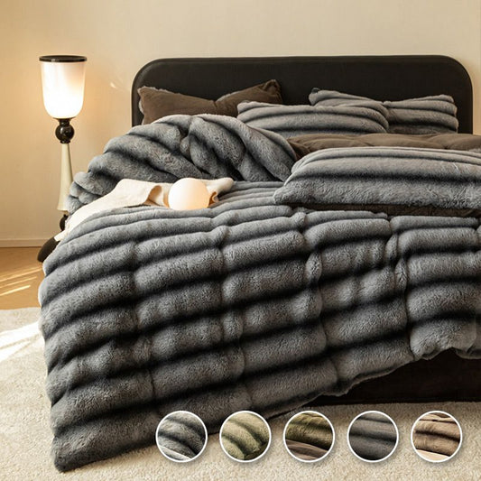 🔥Free shipping🔥Thick Fluffy Thermal Throw Blanket Quilt Cover