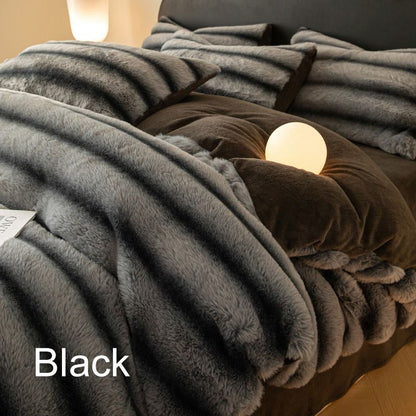 🔥Free shipping🔥Thick Fluffy Thermal Throw Blanket Quilt Cover