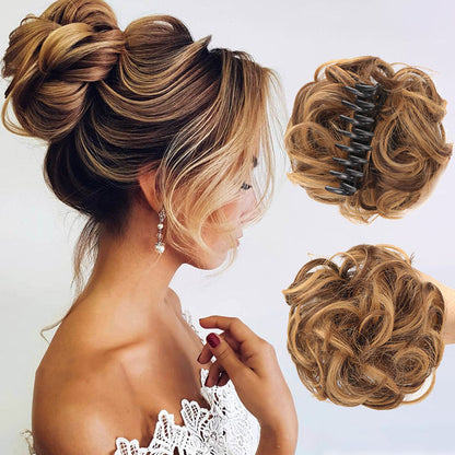 🔥1+1 gratis🎁Peruka Z Klipsami Do Włosów Naturalnych👩‍🦱