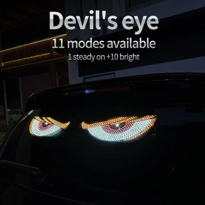 ⌛2 sztuki świateł LED Devil Eyes na przednią szybę