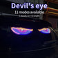 ⌛2 sztuki świateł LED Devil Eyes na przednią szybę