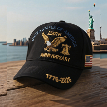 🧢Czapka z daszkiem na 250. rocznicę USA