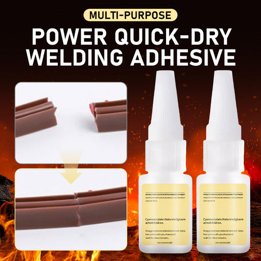 ⏳🔥 Limited supply, 40% off, while supplies last! 🏡Multi-Purpose Power Quick-Dry Welding Adhesive