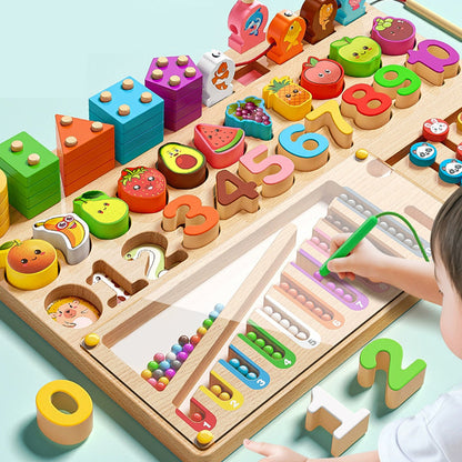 Interaktywna tablica edukacyjna 8 w 1 dla małych dzieci