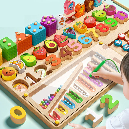 Interaktywna tablica edukacyjna 8 w 1 dla małych dzieci