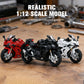 🏍Motorkerékpár modell 1:12 méretarányban