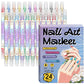💅🎨 Szettben kapható körömrajzoló tollak – Egyszerű DIY manikűr és pedikűr otthonra 🛠️