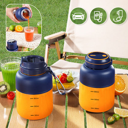🥤🍓 Hordozható mini turmixgép – Friss smoothie bárhol, bármikor! ⚡🌿