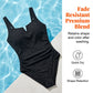 👙Egyrészes fürdőruha plus size méreteknek haskontrollal🖤💥