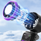 ❄️🌬️ 55% KEDVEZMÉNY! | Hordozható nyakventilátor félvezetős jéghűtő lemezzel | 3600mAh összecsukható személyi légkondicionáló | LED kijelző & Type-C töltés